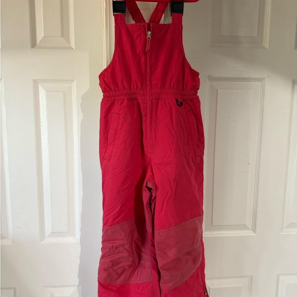 Kids Red One Piece Snow Suit